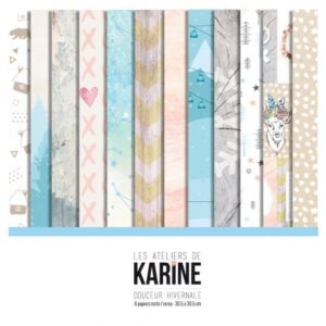 Collection 30,5x30,5 cm - Douceur hivernale - Les ateliers de Karine