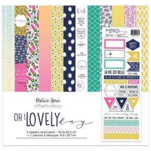 Collection 30,5 x 30,5 cm - Oh lovely day - Béatrice Garni