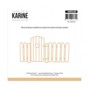 Dies portillon - Bienvenue chez moi - Les ateliers de Karine