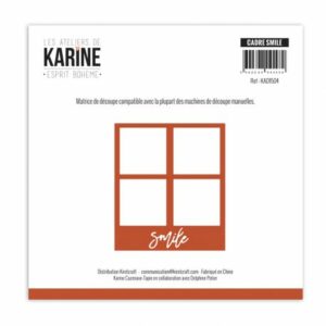 Dies - Cadre smile - Esprit bohème - Les ateliers de Karine