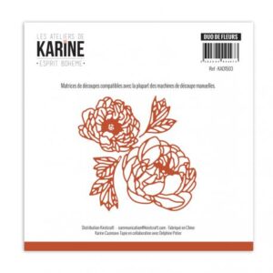 Dies duo de fleurs - Esprit bohème - Les ateliers de Karine