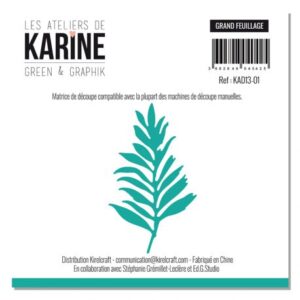 Dies grand feuillage - Green & Graphik - Les ateliers de Karine