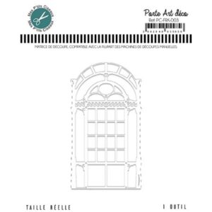 Dies Porte art déco - French kiss - Mes p'tits ciseaux