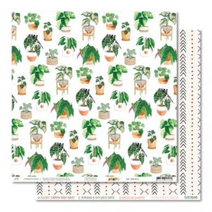 Papier 30,5 x 30,5 cm - Greenhouse - Papernova Design
