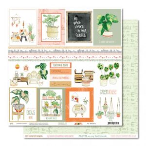 Papier 30,5 x 30,5 cm - Greenhouse - Papernova Design