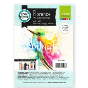 Papier aquarelle smooth - 300g - A5 - 15 feuilles
