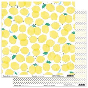 Papier 30,5 x 30,5 cm - Limoncello - Béatrice Garni