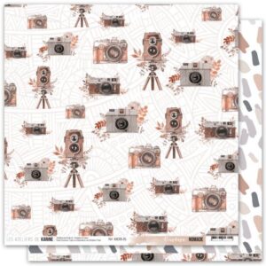 Papier 30,5 x 30,5 cm - Nomade - Les ateliers de Karine