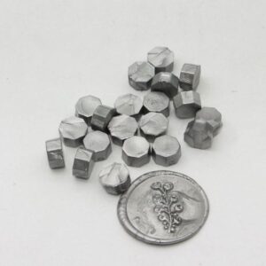 Pastilles de cire à cacheter - Argent - DIY & cie