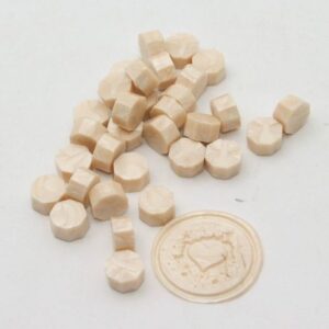 Pastilles de cire à cacheter - Beige - DIY & cie