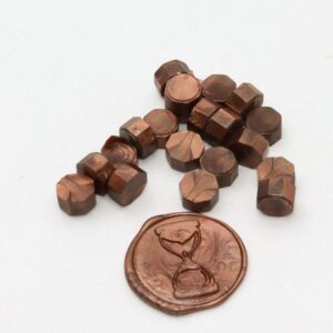 Pastilles de cire à cacheter - Cuivre - DIY & cie