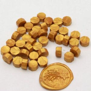 Pastilles de cire à cacheter - Doré - DIY & cie