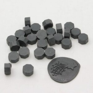 Pastilles de cire à cacheter - Gris foncé - DIY & cie