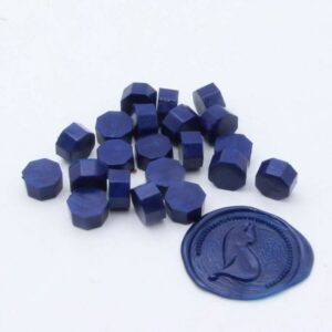 Pastilles de cire à cacheter - Marine - DIY & cie