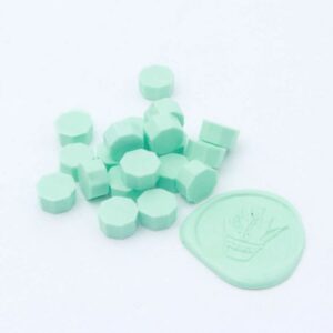 Pastilles de cire à cacheter - Mint - DIY & cie
