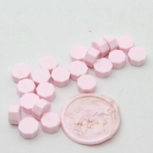 Pastilles de cire à cacheter - Rose layette - DIY & cie