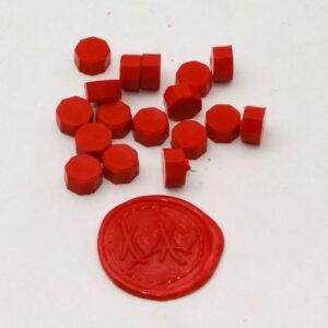 Pastilles de cire à cacheter - Rouge - DIY & cie