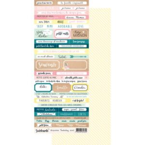 Planche d'étiquettes - Tenderling - Swirlcards