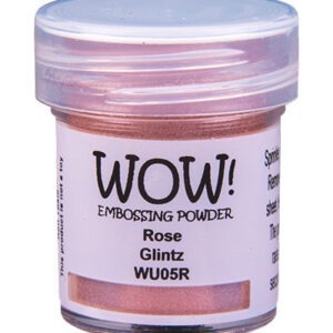 Poudre à embosser WOW! Rose glintz