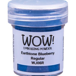 Poudre à embosser WOW! Earthtone blueberry - Bleu