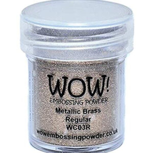 Poudre à embosser WOW! Metallic brass