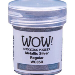 Poudre à embosser WOW! Metallic silver