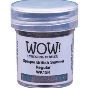 Poudre à embosser WOW! Opaque british summer - Gris