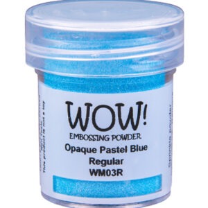 Poudre à embosser WOW! Opaque pastel blue - Bleu