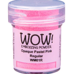 Poudre à embosser WOW! Opaque pastel pink - Rose