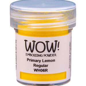 Poudre à embosser WOW! Primary lemon - Jaune