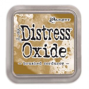 Distress Oxide Brushed Corduroy - Encre marron