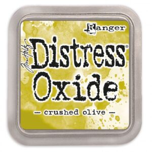 Distress Oxide Crushed Olive - Encre vert