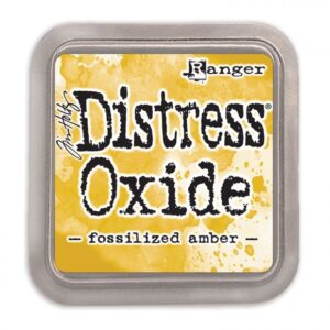 Distress Oxide Fossilized Amber - Encre jaune