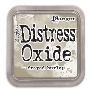 Distress Oxide Frayed Burlap - Encre marron