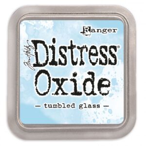 Distress Oxide Tumbled Glass - Encre bleu