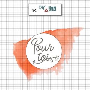Sceau en laiton - Pour toi - DIY & cie