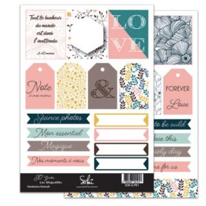 Planche d'étiquettes - So'Garden - Sokai