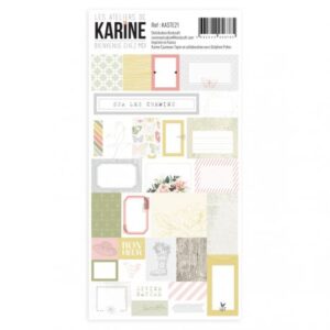 Planche d'étiquettes - Bienvenue chez moi - Les ateliers de Karine