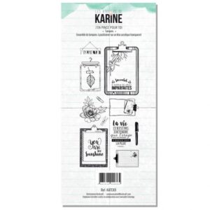 Tampon clear - J'en pince pour toi - Green & Graphik - Les ateliers de Karine