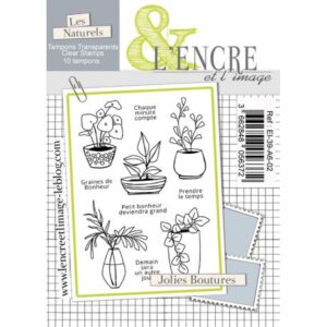 Tampon clear - Jolies boutures - L'encre et l'image