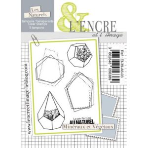 Tampon clear - Minéraux et végétaux - L'encre et l'image