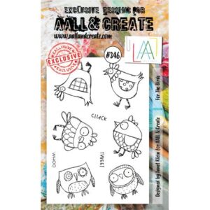 Tampon clear - For the birds - 346 - Aall and create