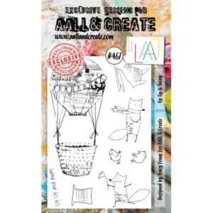 Tampon clear - Up up & away - 467 - Aall and create
