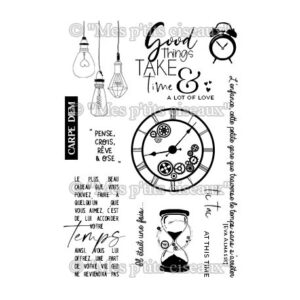 Tampon clear - Carpe diem - Mes p'tits ciseaux