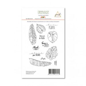 Tampon clear - Greenhouse - PaperNova Design
