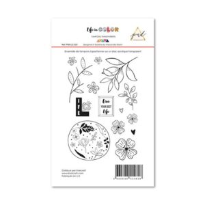 Tampon clear - Life in color - PaperNova Design