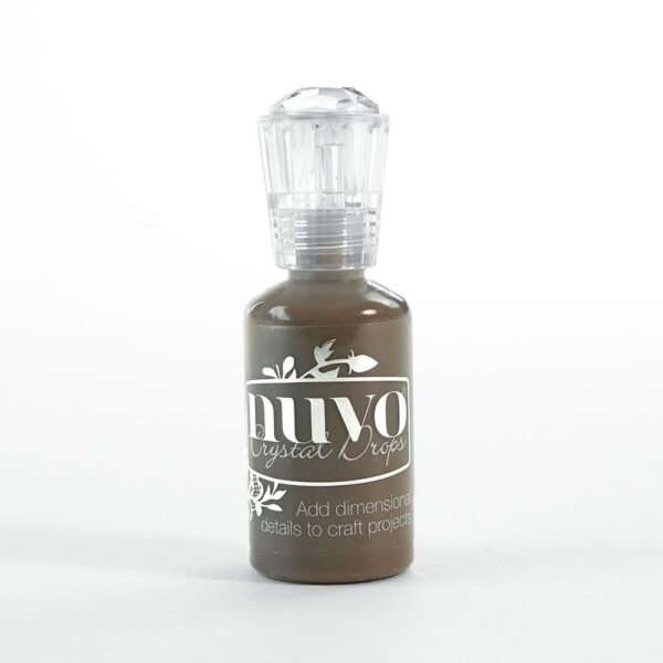 Crystal Drops Dark Walnut - Marron