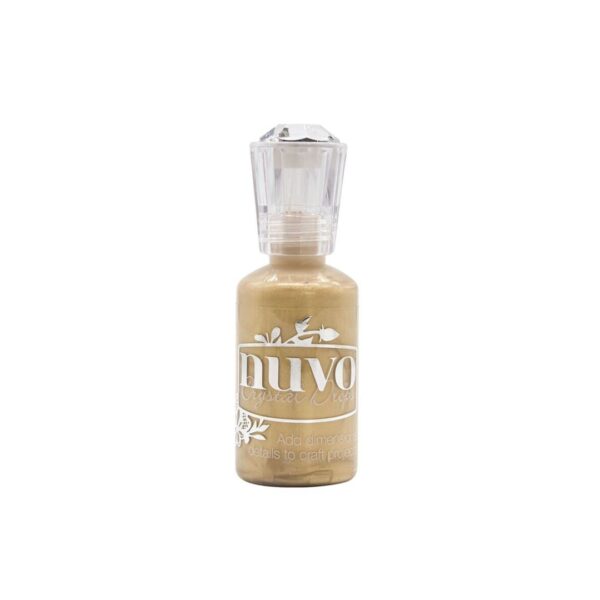 Crystal Drops Mustard Gold - Marron