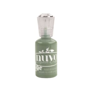 Crystal Drops Olive Branch - Vert