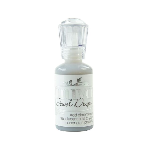 Jewel Drops Grey Mist - Gris